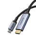 Кабел Baseus BS - OH064 8K@60Hz USB - C към HDMI 1.5m черен
