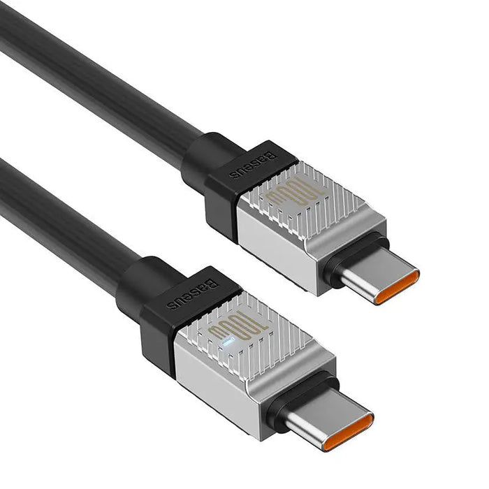 Кабел Baseus CoolPlay USB - C към 100W 1m черен