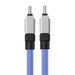 Кабел Baseus CoolPlay USB - C към 100W 2m син