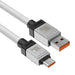 Кабел Baseus CoolPlay USB към USB - C 100W 1m бял