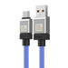 Кабел Baseus CoolPlay USB към USB - C 100W 1m син