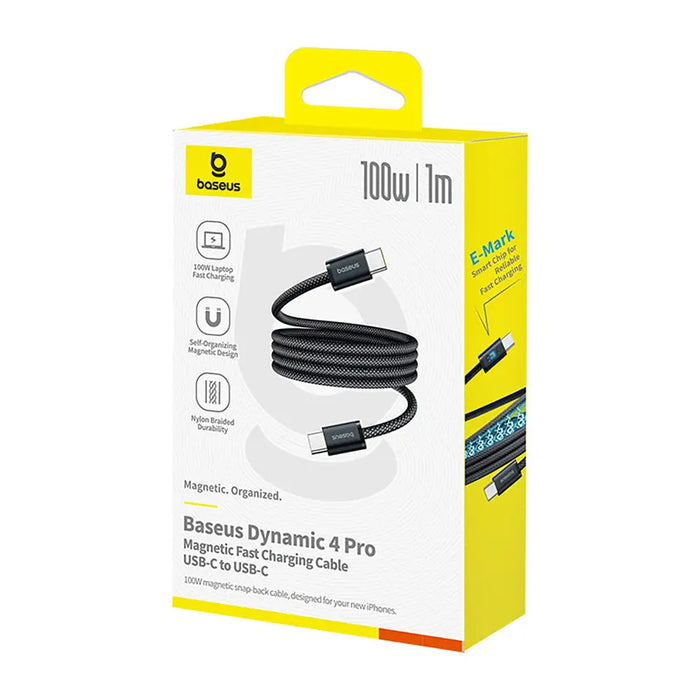 Кабел Baseus Dynamic 4 Pro Fast USB-C - USB-C 100W 1m