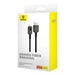Кабел Baseus Explorer 2.4A 1m черен