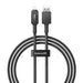 Кабел Baseus Explorer 2.4A 1m черен