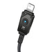 Кабел Baseus Explorer 2.4A 1m черен