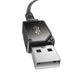Кабел Baseus Explorer 2.4A 1m черен