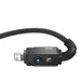 Кабел Baseus Explorer 2.4A 1m черен