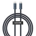 Кабел Baseus Flash USB-C 240W 1m черен