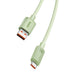 Кабел Baseus Habitat Series USB към USB-C 100W 1m зелен