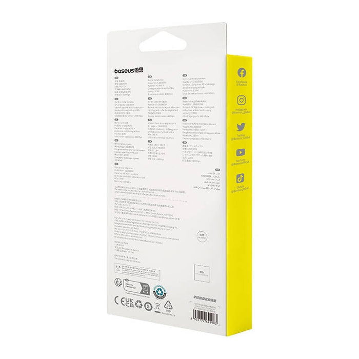 Кабел Baseus Habitat Series USB към USB-C 100W 2m розов
