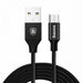 Kабел Baseus MicroUSB 2А 1m черен