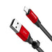 Кабел Baseus Nimble USB-A към Lightning 2A 0.23m