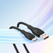 Кабел Baseus Pudding Series 100W USB-A - USB-C 2 м - Черен