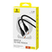 Кабел Baseus Pudding Series USB-C - USB-C 100W 1.2 м - Черен