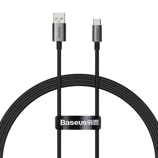 Кабел Baseus Superior USB към USB - C 100W 1m черен