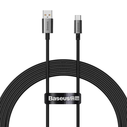 Кабел Baseus Superior USB към USB - C 100W 2m черен