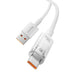 Кабел Baseus USB - C 6A 1m бял