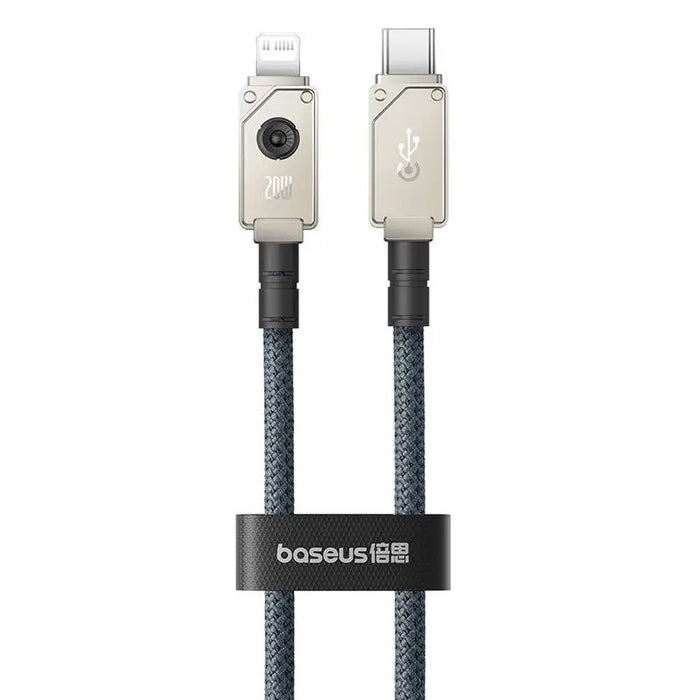 Кабел Baseus USB - C към Lightning 20A 1m син