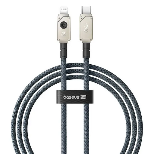 Кабел Baseus USB - C към Lightning 20A 1m син