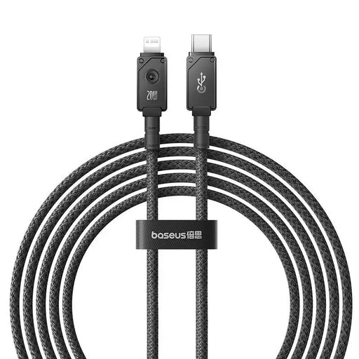 Кабел Baseus USB - C към Lightning 20A 2m черен