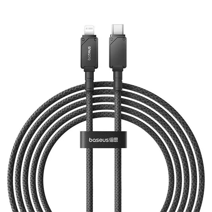 Кабел Baseus USB - C към Lightning 20A 2m черен