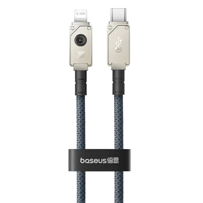 Кабел Baseus USB - C към Lightning 20A 2m син
