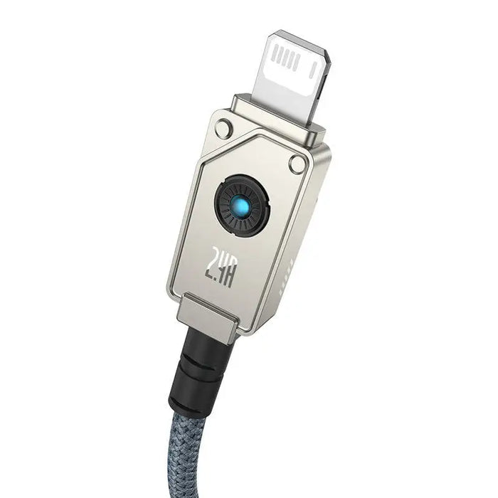 Кабел Baseus USB към Lightning 2.4A 2m бял