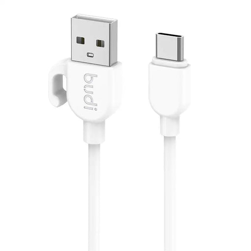 Кабел Budi USB - C 1m 2.4A