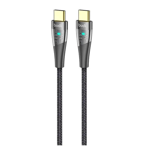 Кабел Budi USB - C към 65W 1.5m черен