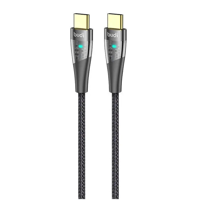 Кабел Budi USB - C към 65W 1.5m черен