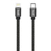 Кабел Budi USB - C към Lightning 1m