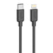 Кабел Budi USB - C към Lightning PD 20W 1.2m черен