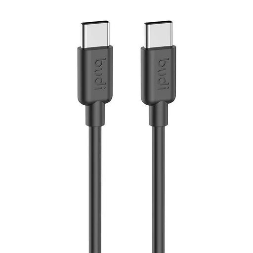 Кабел Budi USB - C към PD 65W 1.2m черен