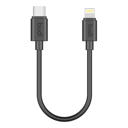 Кабел Budi USB-C към Lightning 35W 25cm черен