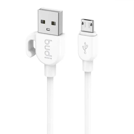 Кабел Budi USB към MicroUSB 1m 2.4A