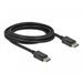 Кабел Delock DisplayPort 2.0 мъжко DisplayPort 2.0 мъжко