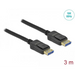 Кабел Delock DisplayPort 2.0 мъжко DisplayPort 2.0 мъжко