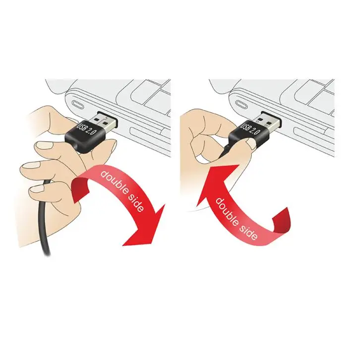 Кабел DeLock EASY USB 2.0 Type-A мъжко > USB 2.0
