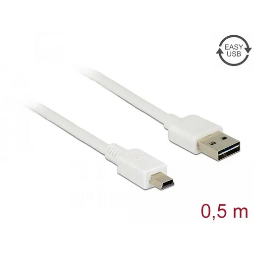 Кабел DeLock EASY USB 2.0 Type-A мъжко > USB 2.0