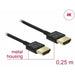 Кабел Delock HDMI-A мъжко - HDMI-A мъжко