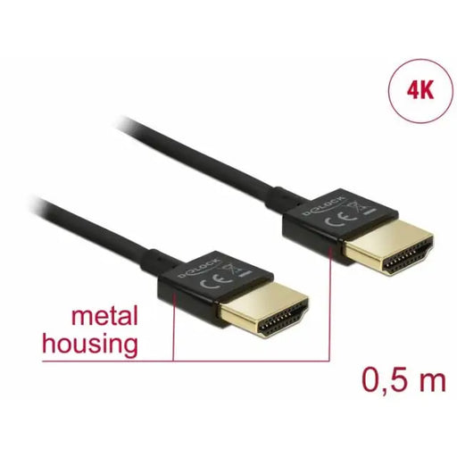 Кабел Delock HDMI-A мъжко - HDMI-A мъжко
