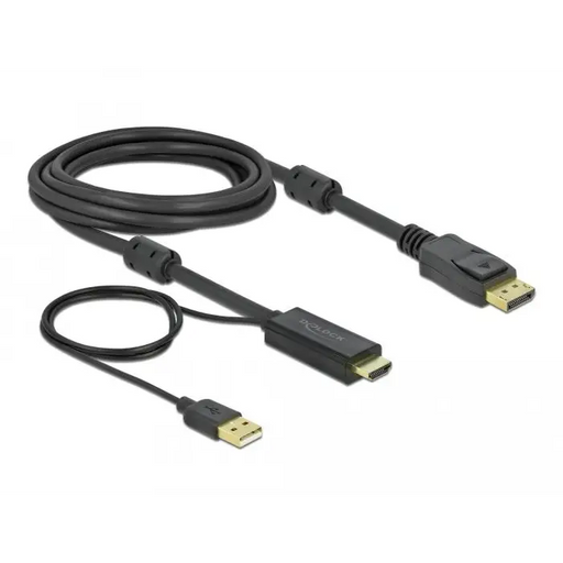 Кабел Delock HDMI мъжко - DisplayPort USB
