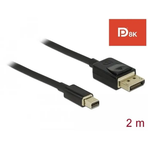 Кабел Delock Mini DisplayPort мъжко - DisplayPort