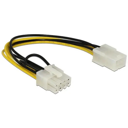 Кабел DeLock PCI Express power 6 pin женско >