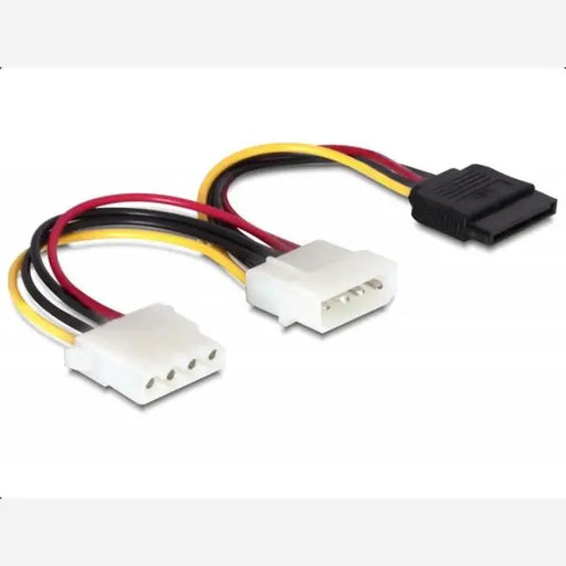 Кабел DeLock Power 4 pin мъжко към SATA 15 pin