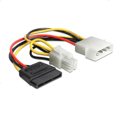 Кабел DeLock Power Molex 4 pin мъжко към SATA