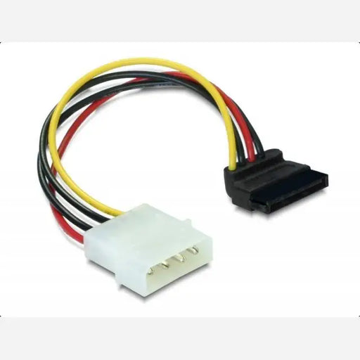 Кабел DeLock Power SATA HDD към 4 pin на 90° 15 cm