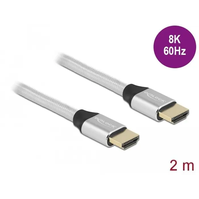 Кабел Delock Ultra High Speed,HDMI мъжко - HDMI