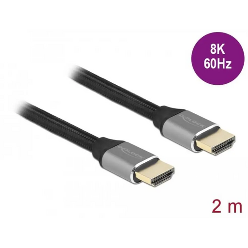 Кабел Delock Ultra High Speed HDMI мъжко - HDMI мъжко 48