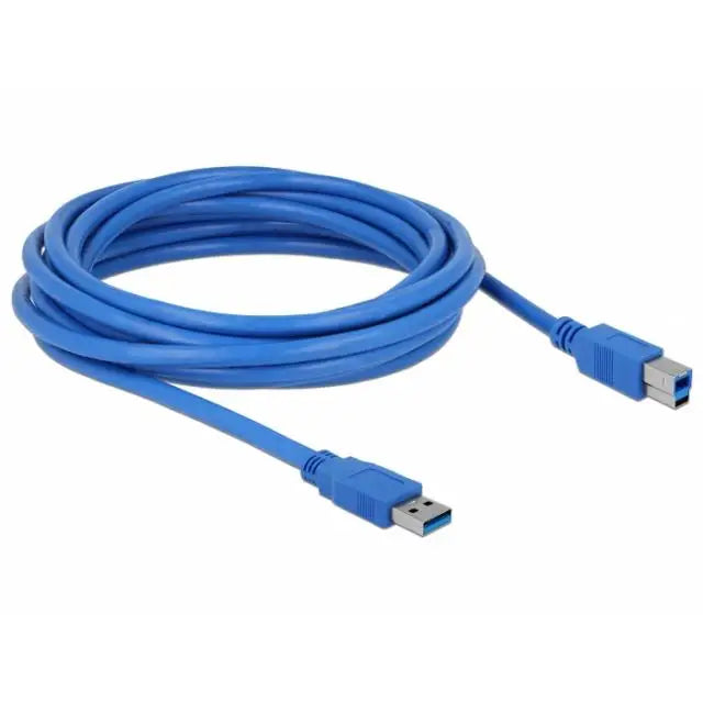 Кабел Delock USB-A мъжко - USB-B мъжко 5м